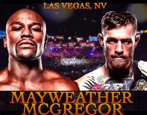 On this Day: Floyd Mayweather vs Conor McGregor .